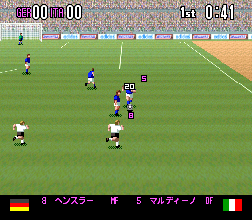 Super Formation Soccer '94 - World Cup Final Data